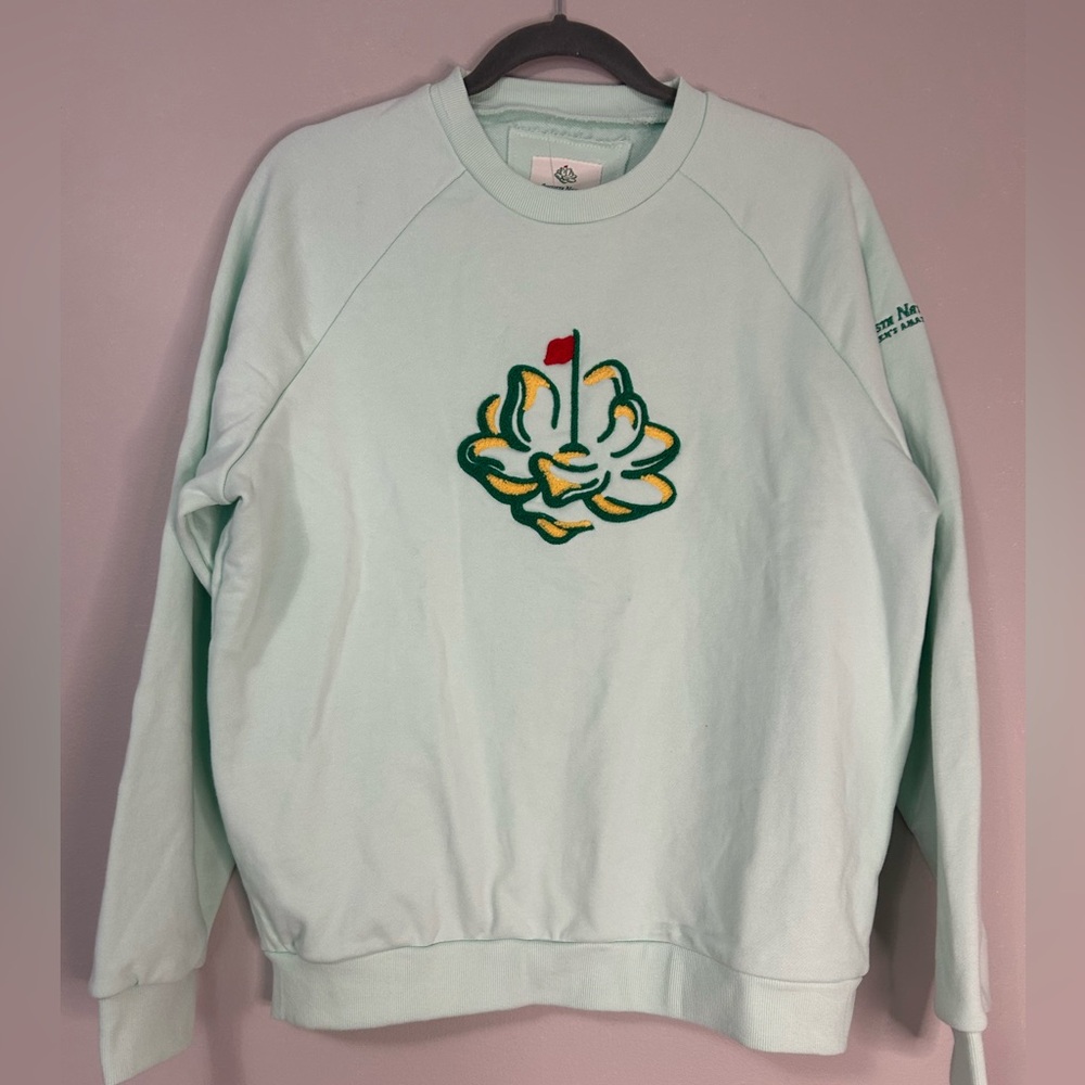 NWT Mint Green Augusta National Women’s Amateur Sweatshirt, Size S